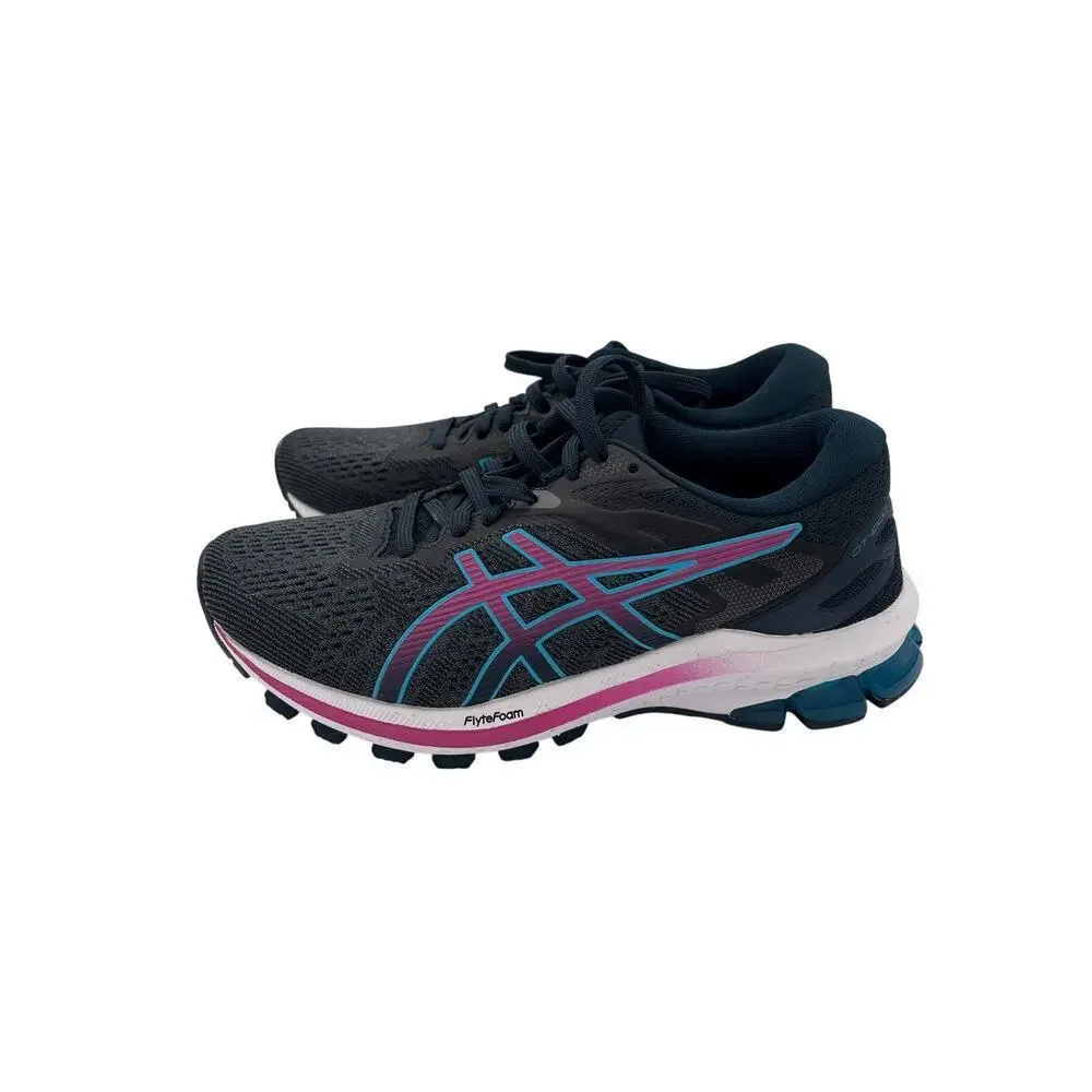Women’s ASICS Size 5.5 Blue, Purple, & White Sneakers